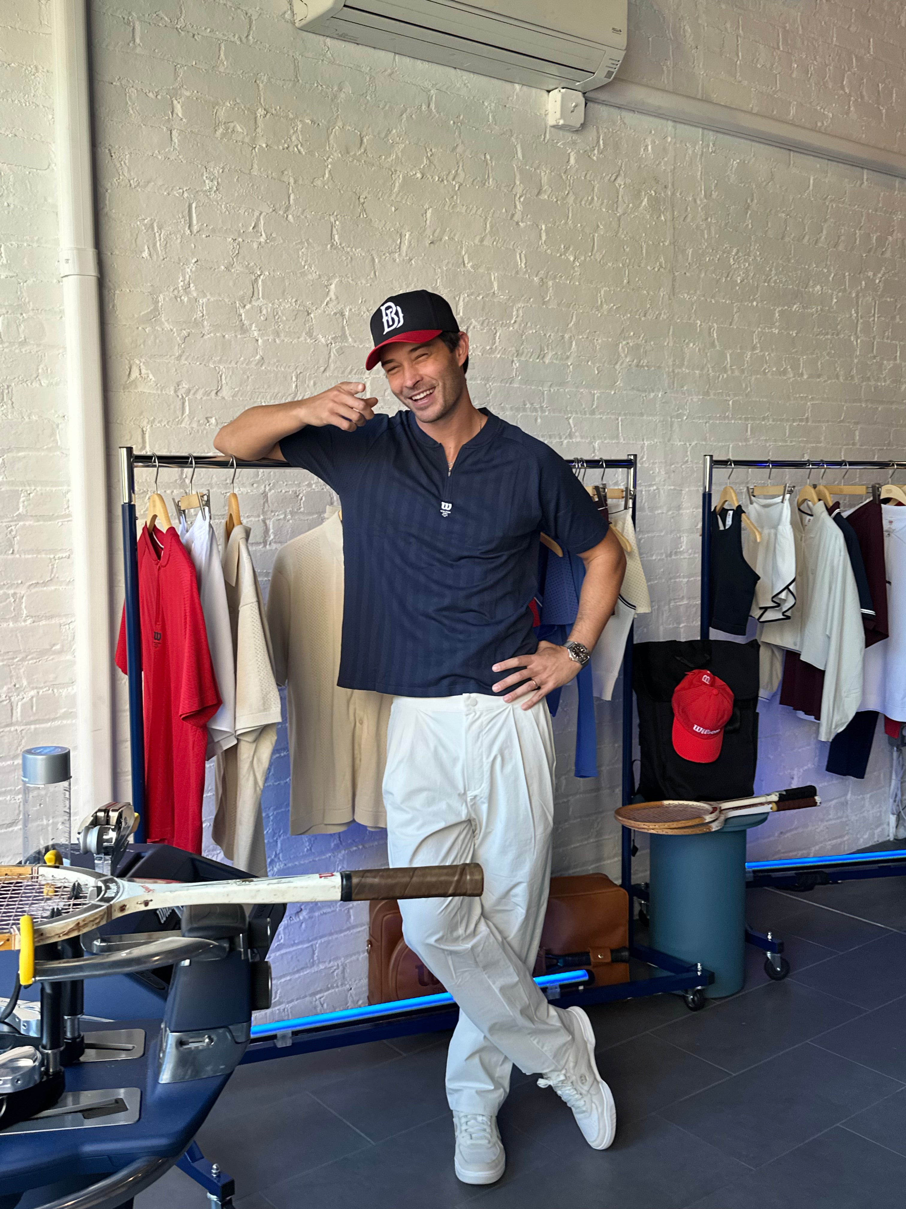 Precurved BAGEL DEPT snapback - BLACK/RED