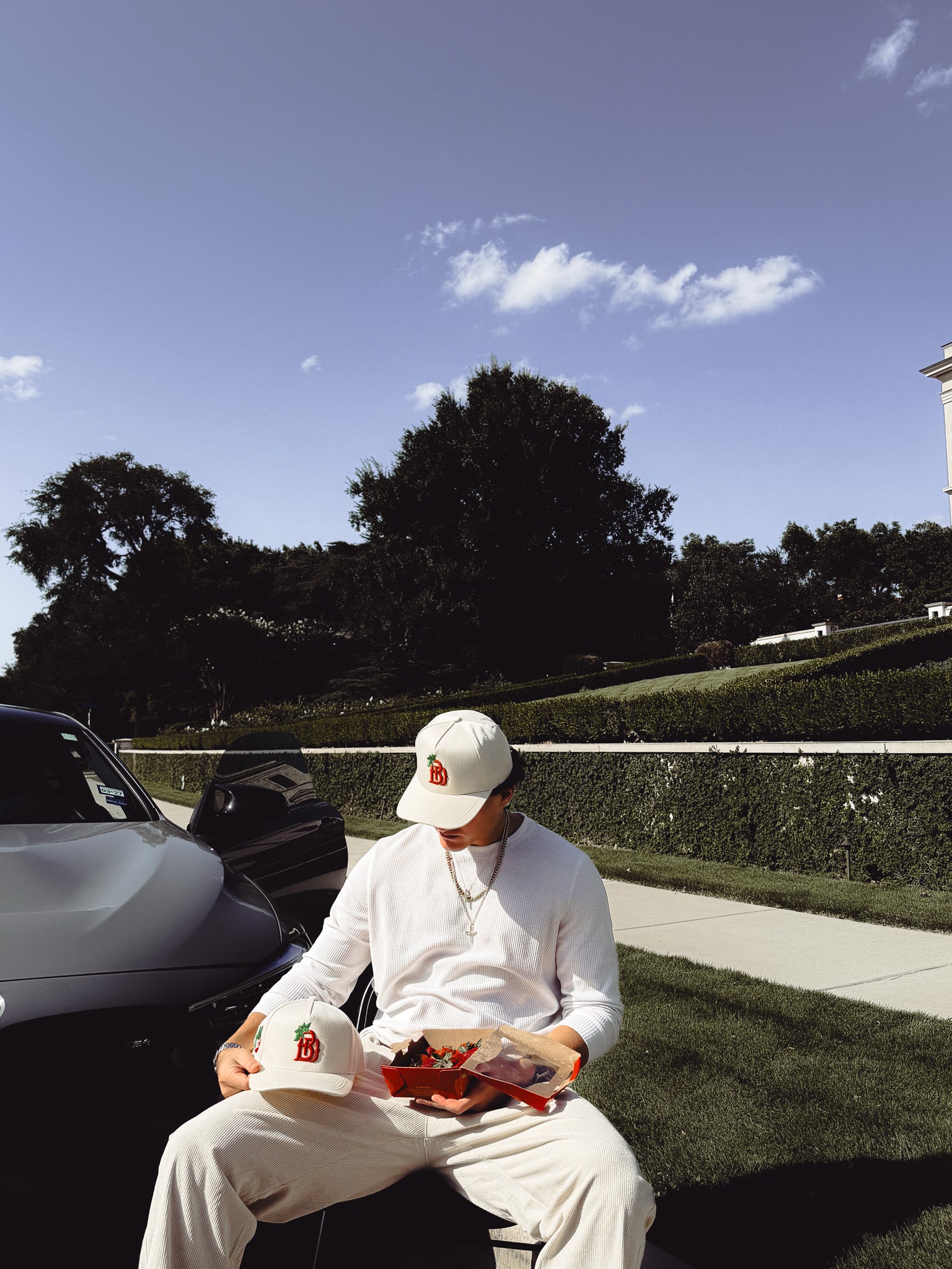 WIMBLEDON EDITION 26 BAGEL DEPT snapback - STRAWBERRIES AND CREAM