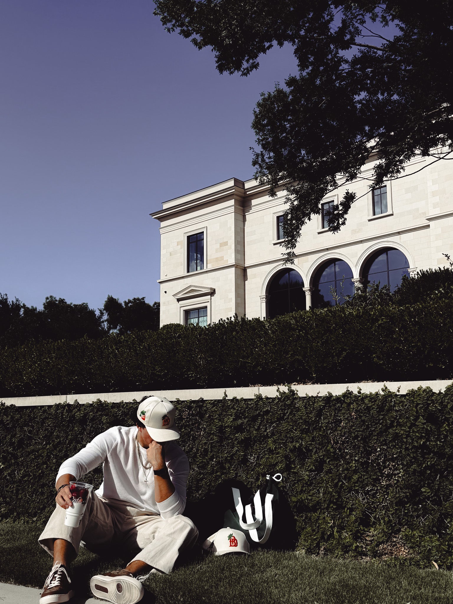 WIMBLEDON EDITION 26 BAGEL DEPT snapback - STRAWBERRIES AND CREAM
